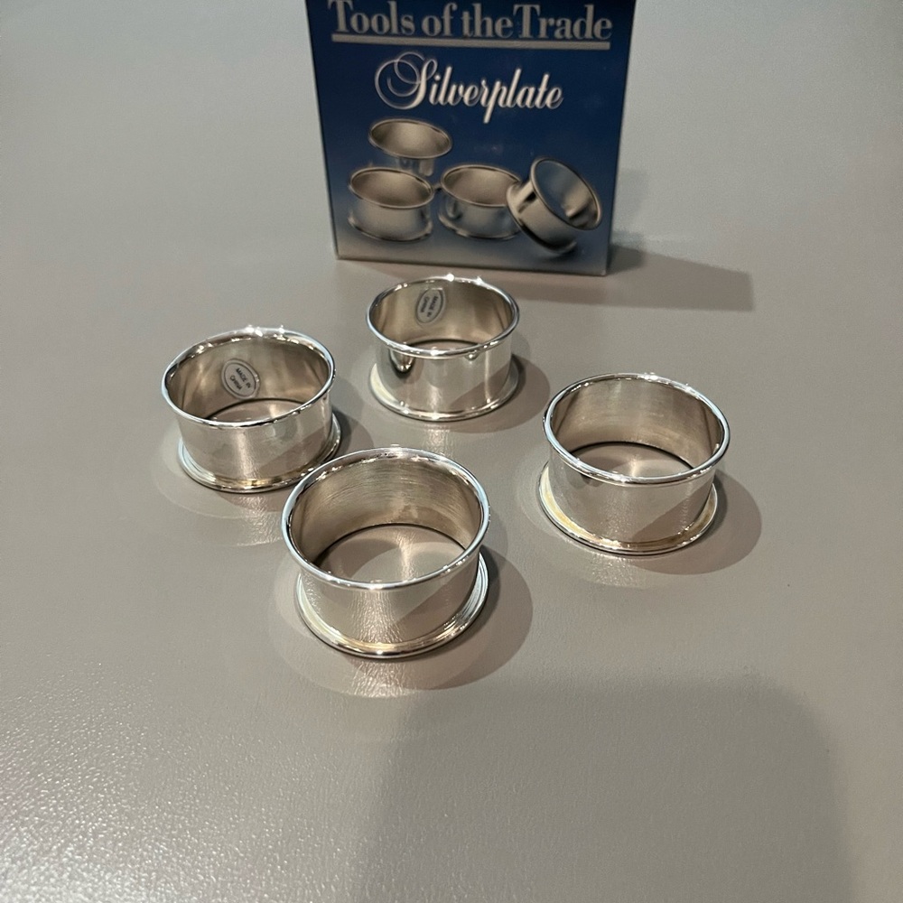 Silver Napkin Rings